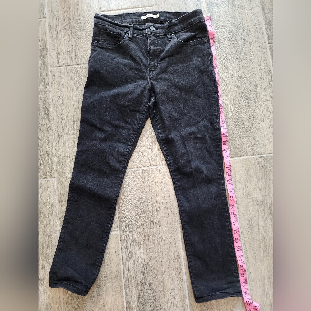 Levi's Black Skinny Jeans Classic Fit